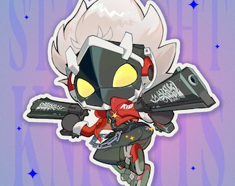 Billy Kid Sticker 2.5" ZZZ Zenless Zone Zero