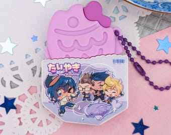 Breloque Final Fantasy 15 PVC Taiyaki, FF XV, porte-clés, Noctis, Ignis, Prompto, Glaïeuls