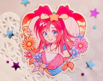 Kairi 3.4" STICKER, Kingdom Hearts 2, KH2