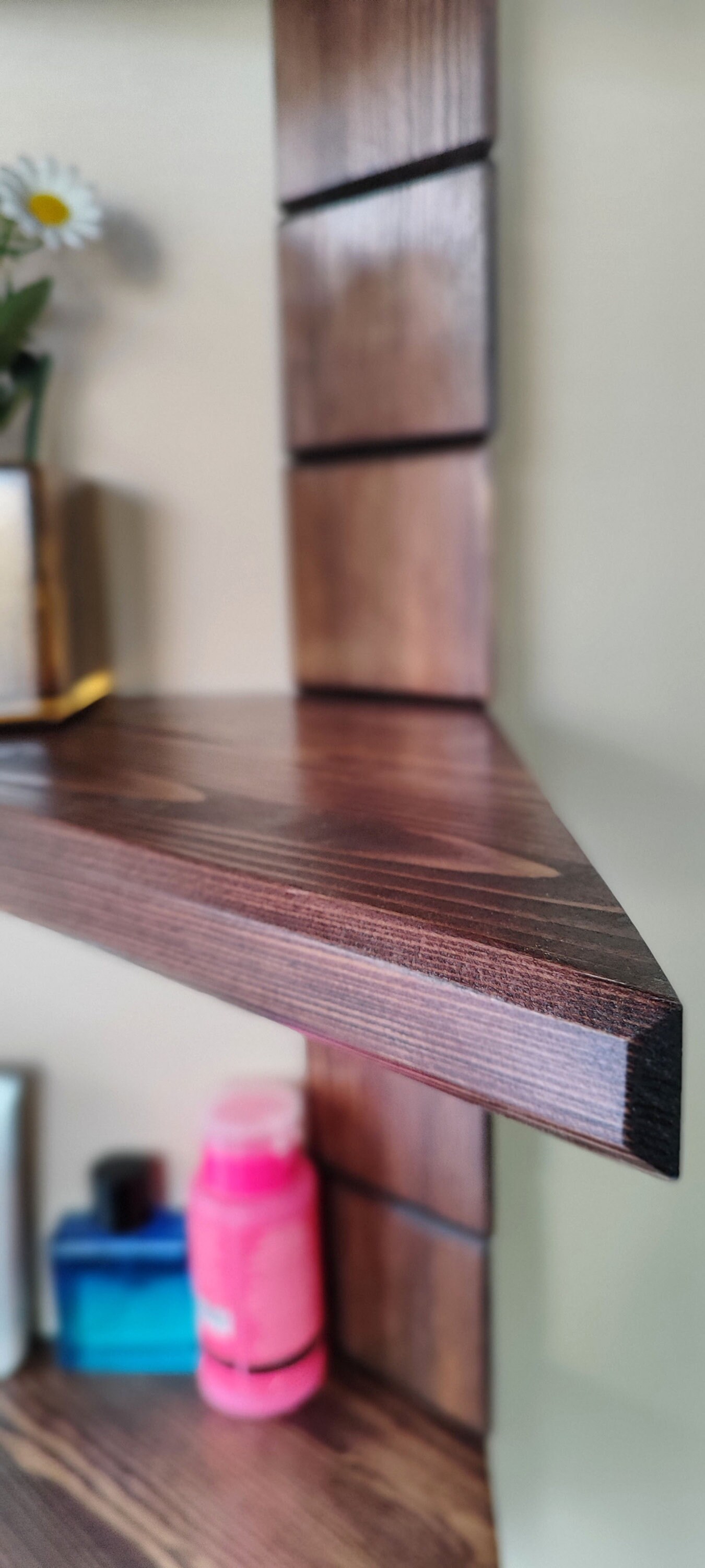 Multi-tier Corner Shelf, Multi-functional Shelf. Corner Ladder Shelf ...