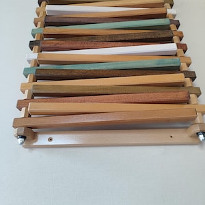 Wall Mounted Wooden Laundry Drying Rack: Foldable Bathroom Organizer - Etsy