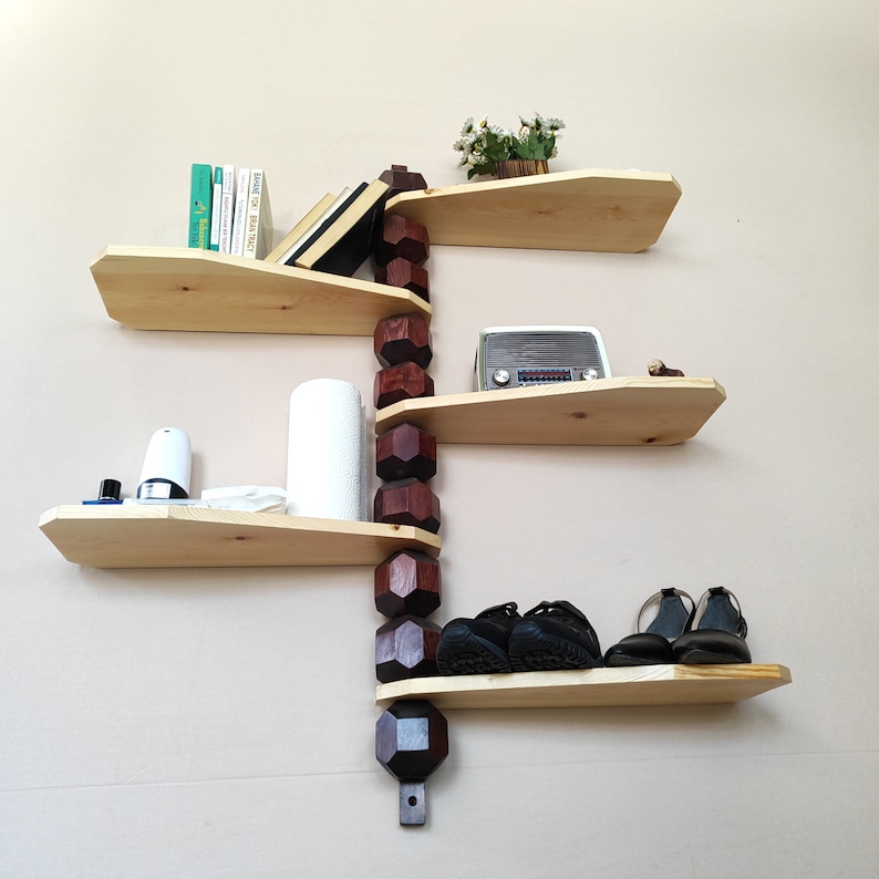 Rotating Tiered Corner Shelf - Thumbnail 2