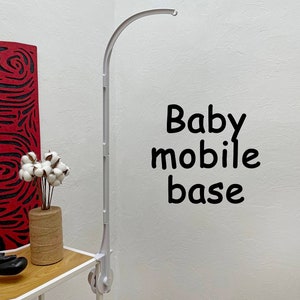 Baby mobile arm attachment Crib arm Mobile arm Crib mobile arm mobile hanger Baby mobile base Crib mobile attachment Baby mobile bracket