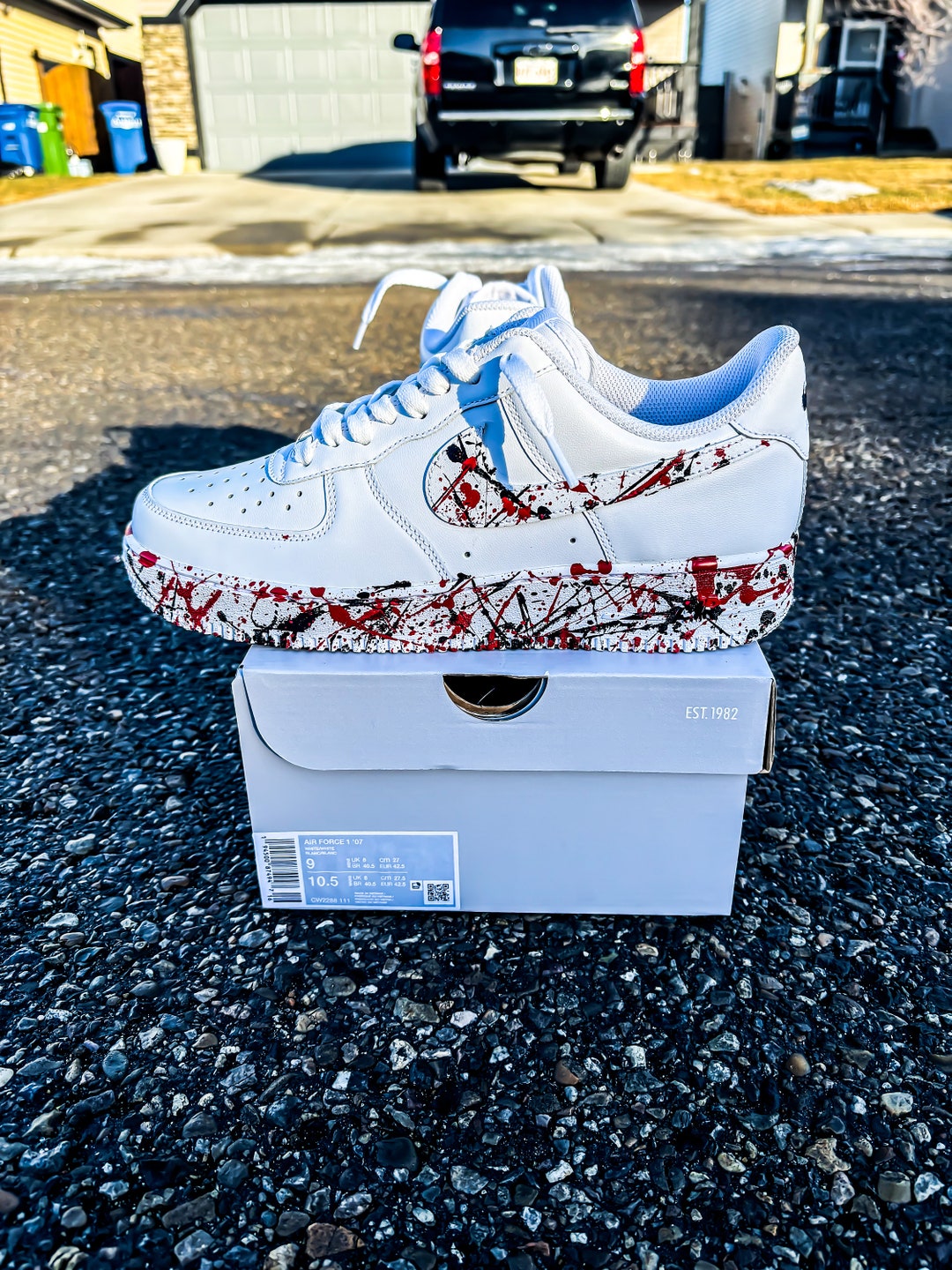 custom airforce 1s