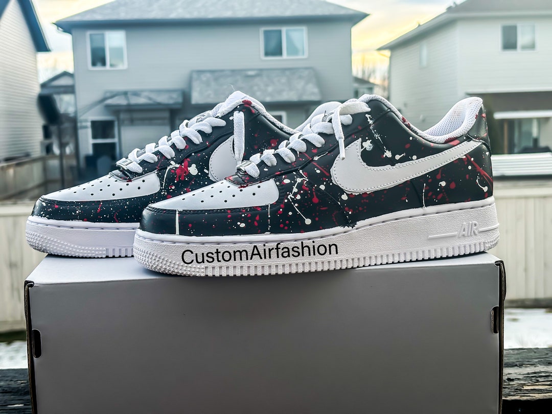 custom hand painted air force 1