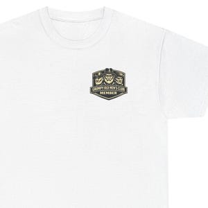 Grumpy Old Men's Club Mitglied T-Shirt | Lustiges älteres Kerle Tee