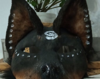 Masque Therian Doberman