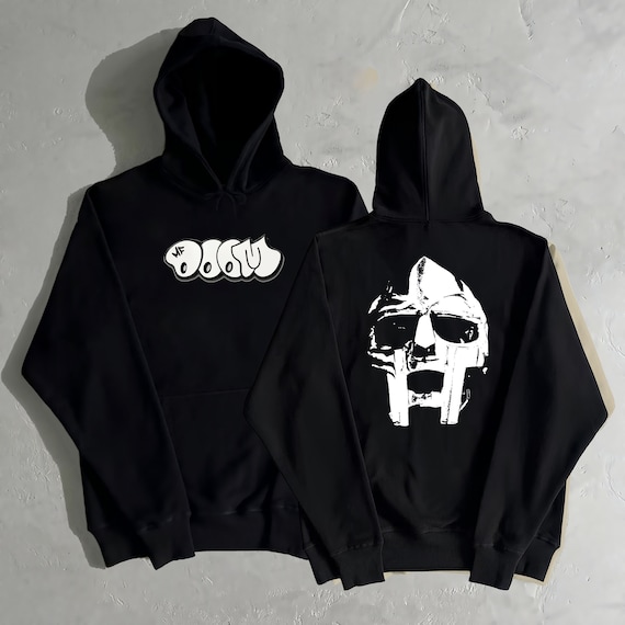MF Doom Hoodie - Madvillain Metal Face Hoodie - MF Doom MF Doom Hoodie - Madvillain Metal Face Hoodie - MF Doom