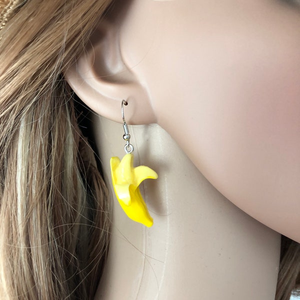 Hängeohrringe Ohrringe Bananen Ohrschmuck Geschenk