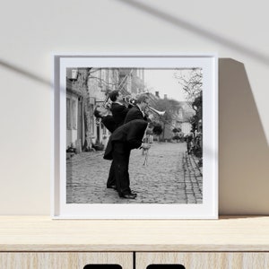 Musician Print, Symphony Orchestra 2009, Vintage Print, Photography Print, Black White Photo, Lifestyle Print, Museum Quality Photo Print image 2