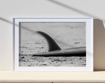 Fine Art surffotografie-print, surfplank muurkunst, California Beach muurkunst, kunst aan de kust kust, surfen print, museum kwaliteit fotoprint