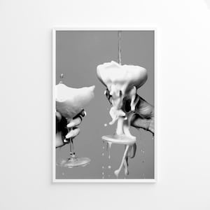 Cheers Print, Champagne Poster, Vintage Print, Photography Print, Black White Photo Print, Lifestyle Print, Museum Quality Photo Print