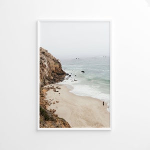 Ocean Coast Malibu, Vintage Druck, Fotografie Druck, Lifestyle Druck, Fotodruck in Museumsqualität