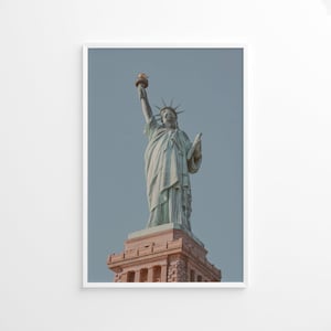 Stampa artistica di New York, poster della Statua della Libertà di New York, stampa vintage, stampa fotografica, stampa lifestyle, stampa fotografica di qualità museale