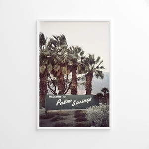 Stampa di Palm Springs, stampa della California, stampa vintage, stampa fotografica, stampa fotografica in bianco e nero, stampa lifestyle, stampa fotografica di qualità museale