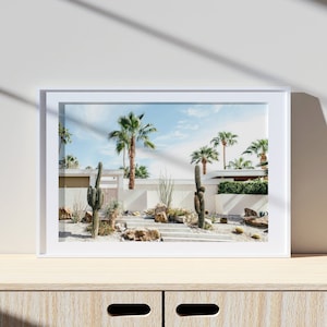 Palm Springs - Kalifornien, Fotografie Druck, Lifestyle Druck, Fotodruck in Museumsqualität
