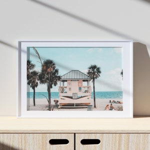 Lifeguard Tower, Beach Wall Art, Fine Art Ocean Photography Print, Photography Print, Lifestyle Print, Museum Quality Photo Print