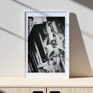 Cindy Crawford Cowgirl Print: Black and White Photography, Museum Quality image 2