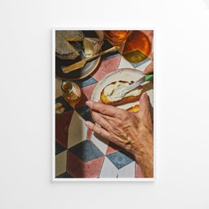 Italian Breakfast, Vintage Print, Photography Print, Lifestyle Print, Museum Quality Photo Print