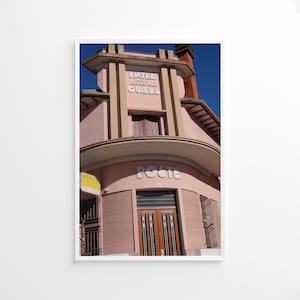 Ufficio postale Entre Deux Guiers, stampa vintage, stampa fotografica, stampa lifestyle, stampa fotografica di qualità museale