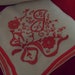 Vintage Hankies, 6 Vintage Hankies, Embroidered Letter,