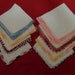 Vintage Ladies Hankies, Crochet Hankies, 8 Vintage Hankies