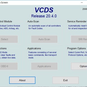 vcd diagnostic software