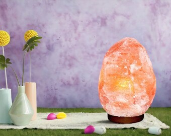 Handcrafted Himalayan Salt Lamp - Natural Healing Pink Rock - Salt Lamp - Perfect Gift for Relaxation - Unique Home Decor Accent
