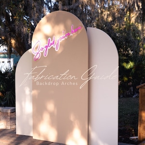 Photo Backdrop Arches Fabrication Guide
