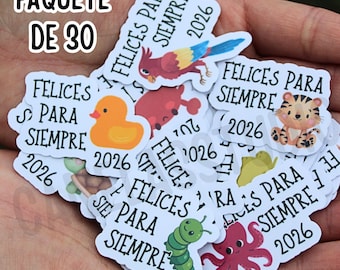 2026 JW Asamblea Regional, Felices Para Siempre, Asamblea Internacional, Bonheur éternel, pack économique d'autocollants Jw pour enfants, cadeaux pour enfants, vrac