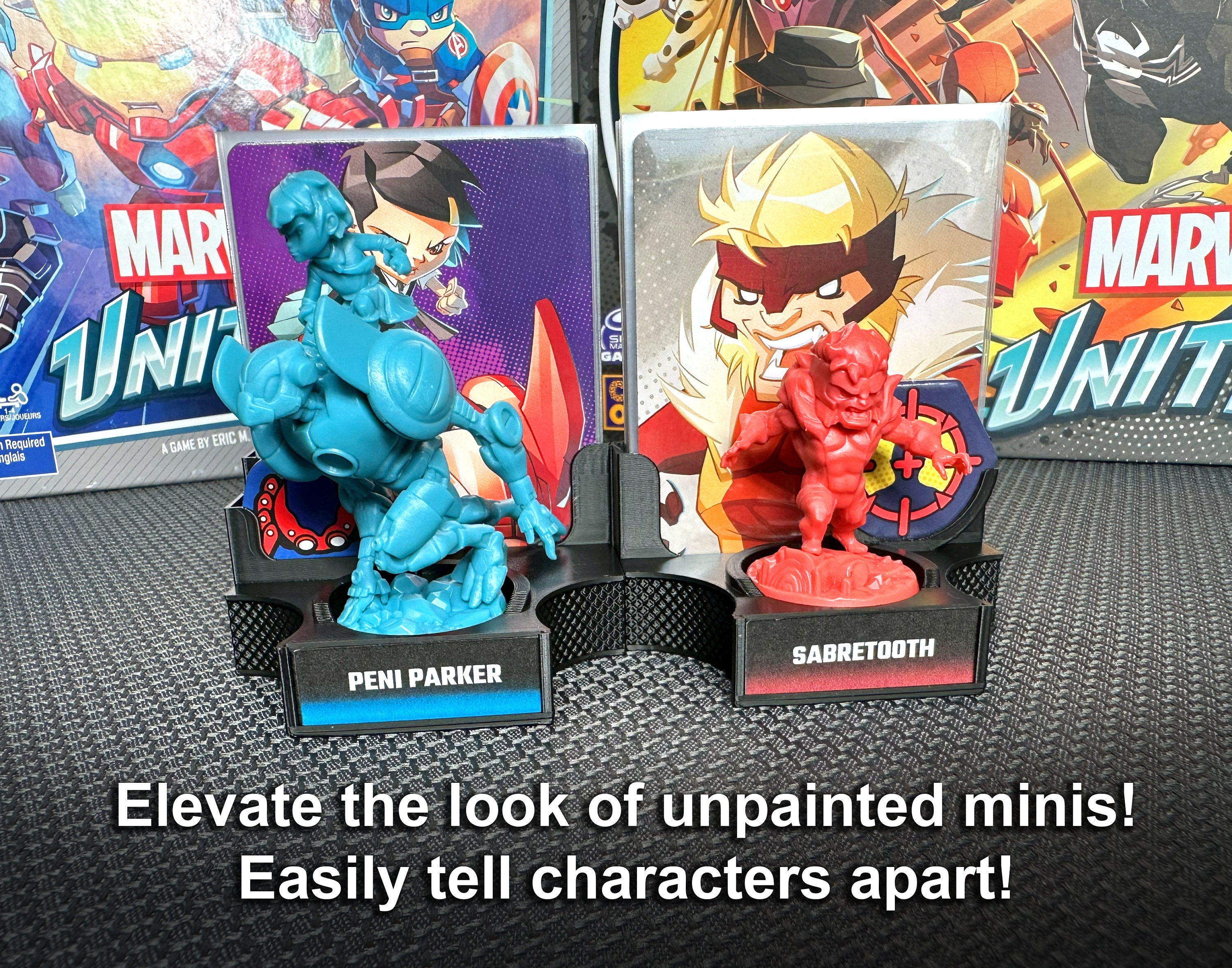 Marvel United Compatible Minifigure Display-and-play Stand - Etsy