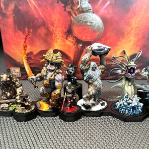 Blood Rage Compatible Monster Display Stand