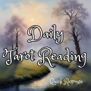 Tägliche Tarotkartenlegung, Einzelkarte Tarot, One Card Pull Tarot, 24 Stunden Antwort, Tarot Anleitung, Nachricht aus dem Universum, Geistführer