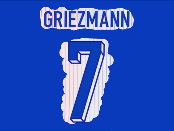 Flocage officiel - Atlético, Griezmann, 2023/2025, domicile