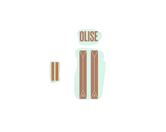 Flocage Enfant Kid nameset OLISE #11 2026 France extérieur away