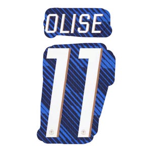 OLISE #11 2026 France Home Nameset Flocking 2026 France Home