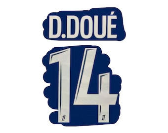 D.Doué PSG 24/25 Fourth Kids Kit