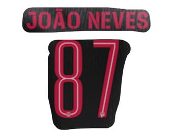 Flocage JOAO NEVES #87 – Maillot Paris 2024/2025 Fourth (Neuf, Sans Emballage)