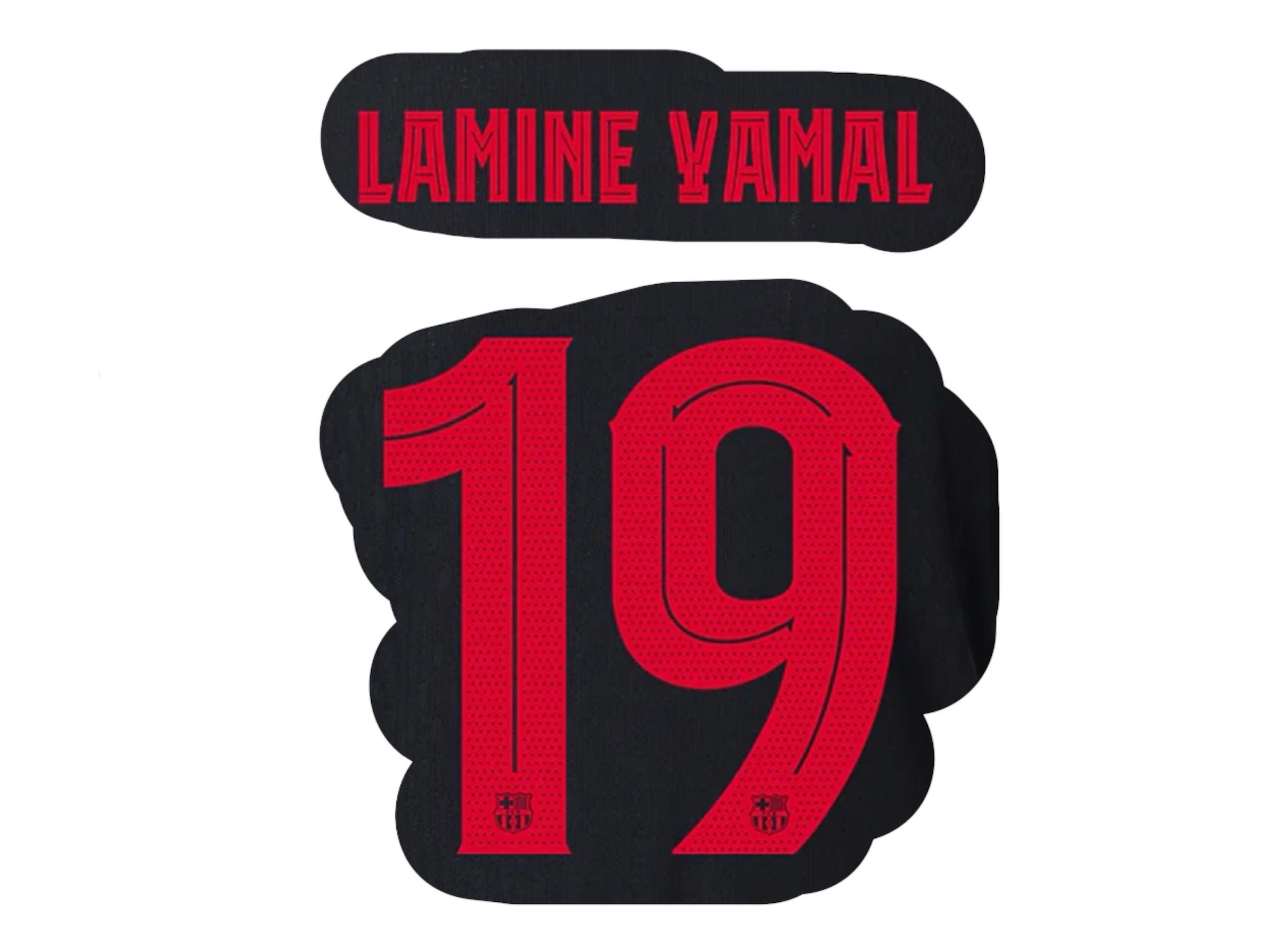 Lamine yamal jersey font - Etsy 日本