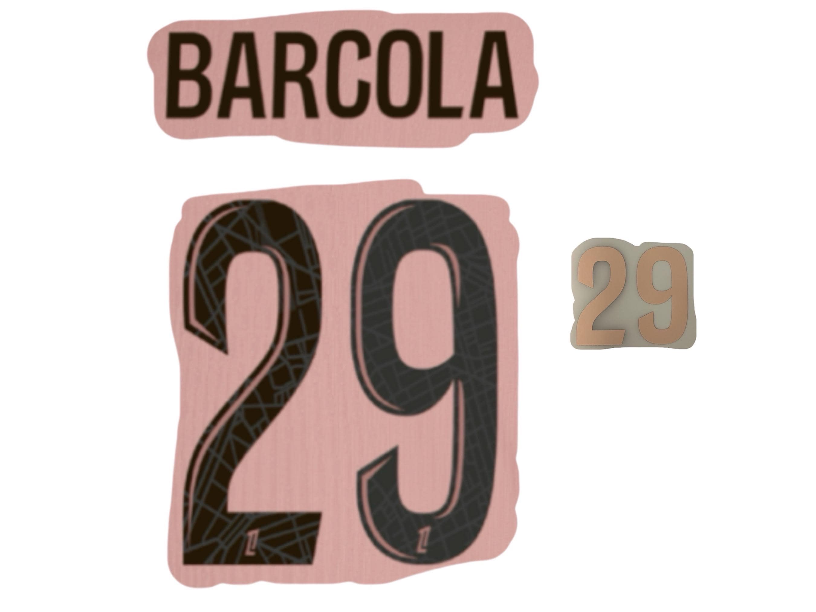 Flocage Pour Enfant BARCOLA #29 2024 2025 PARIS Fourth