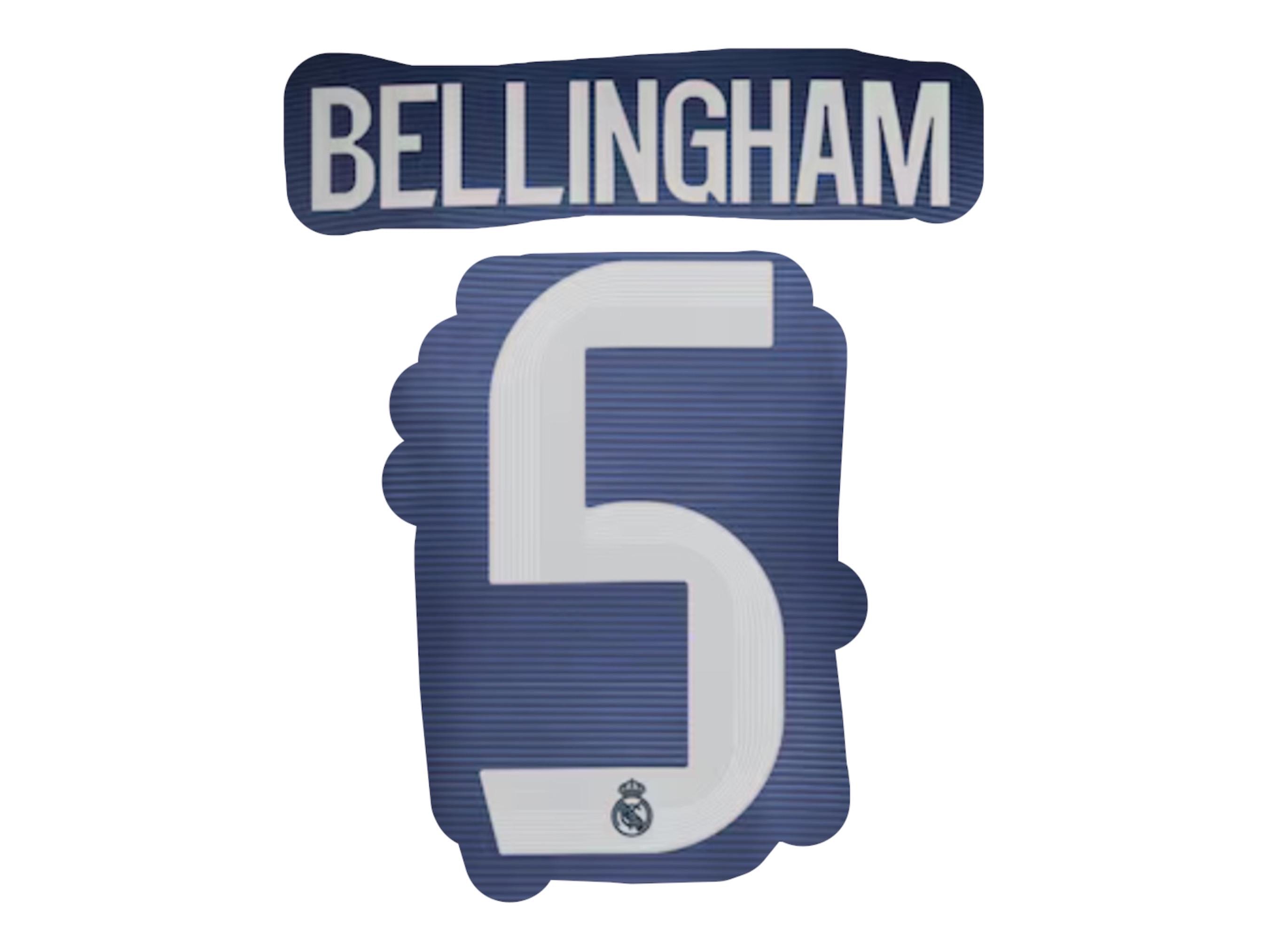 Flocage Officiel Bellingham Real Madrid Away 2024/2025 | Kit Sans Maillot