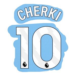 CHERKI #10 2025 2026 Hemma, Borta och Utomhus Namnset Flockad Officiell Produkt