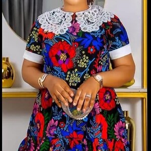 African print  dress, special occasion dresses, African maxi dress, African clothing for women, Birthday dresses, Short simple African dress