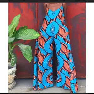 Stylish sleeveless Ankara dress, African print dress, Ankara jumpsuit, Ankara wedding dress, Ankara prom dress, Birthday dress, asoebi