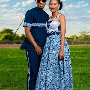 African couples outfit, African print outfit,a couple’s attire, Ankara wedding outfit, Ankara prom outfit, Birthday outfit, asoebi