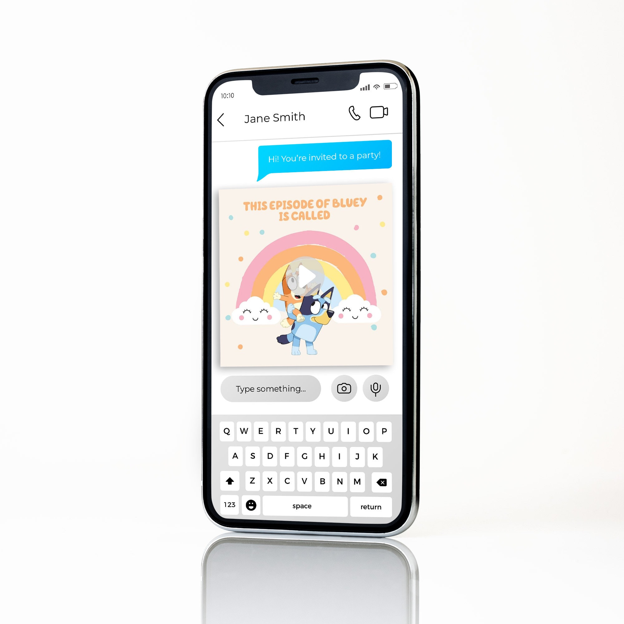 DIY Editable Video Invite
