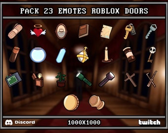 Roblox Doors Items Twitch / Discord / Youtube 23 Emotes