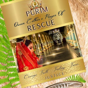 PURIM Feast Greeting Card | PURIM Card | Queen Esther | Moadim