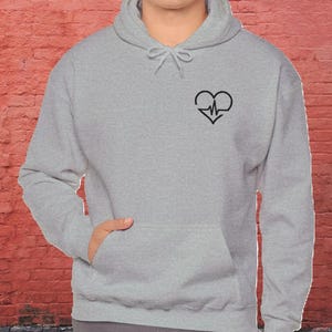 Health Care Hoodie Sweatshirt - Comfortable Unisex Hooded Sweater, Medical Worker Gift, Nurse Appreciation, Warm Pullover Jumper, Healthcare