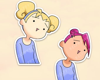 Princess Tutu Lilie Pike Vinyl Stickers Pique